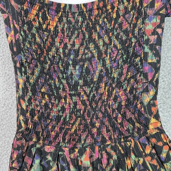 Anthropologie‎ Love The Label Dress XS NWT Boho Fairy Kaleidoscope Midi Cutout - Picture 7 of 14